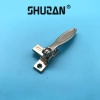 Shuzan Jinhui Home DX200 ice-crack European-style pebble handle, zinc alloy seven-character door handle, casement aluminum alloy door and window handle, push handle 003 Specification image